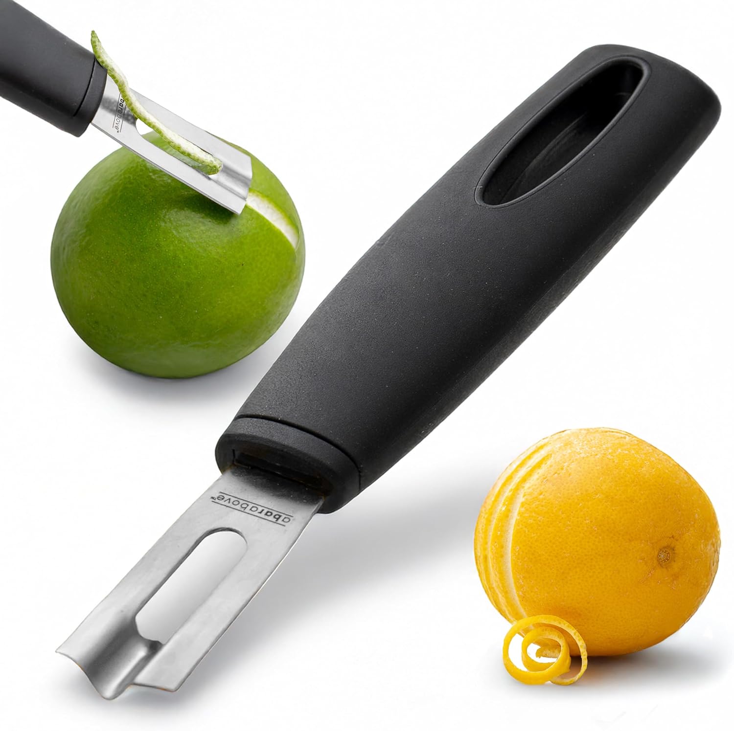 Peeler Channel Knife - Stainless Steel Channel Knife for Citrus