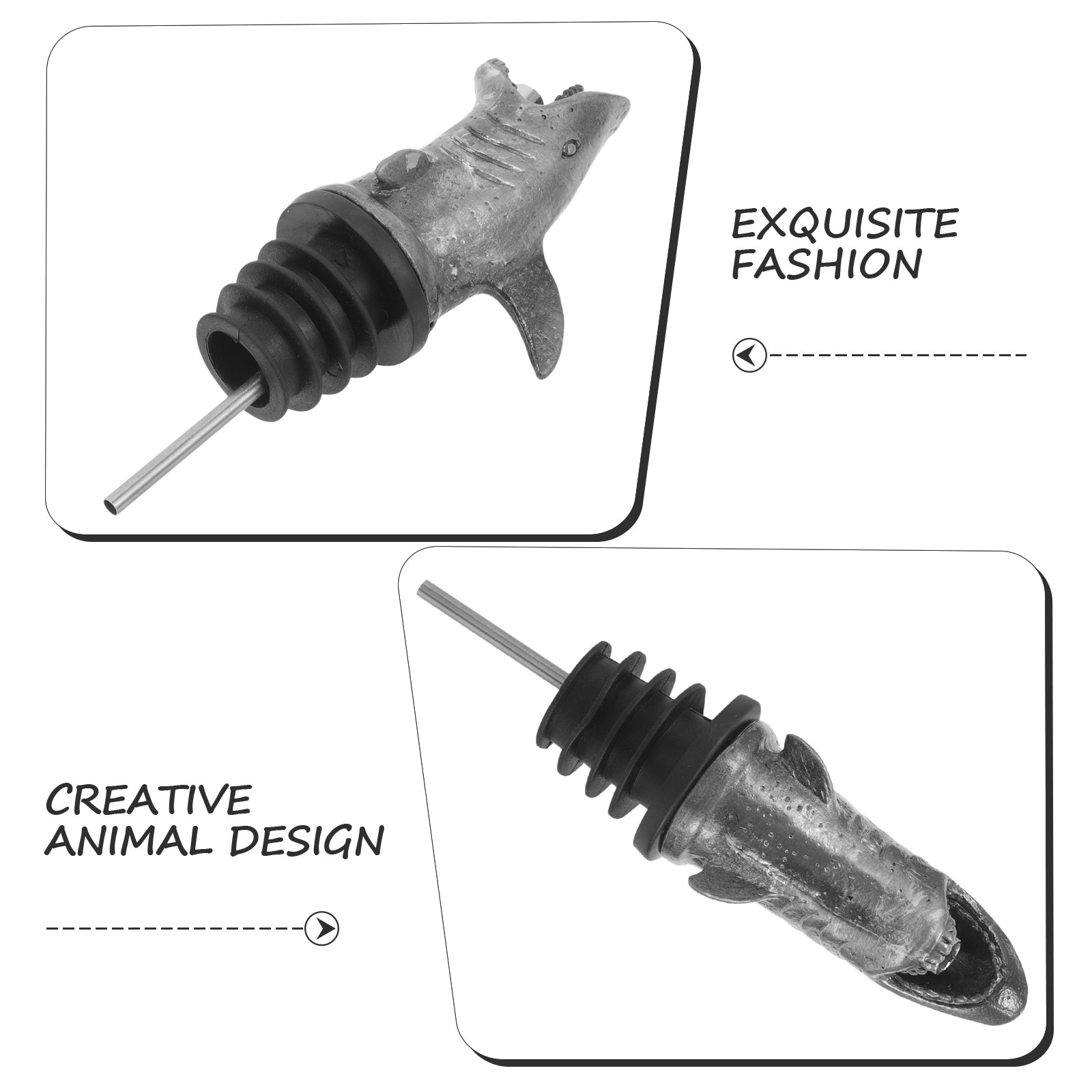 Liquor Bottle Pourer Shark Win – Speed Pourer Cap recenzja i cena