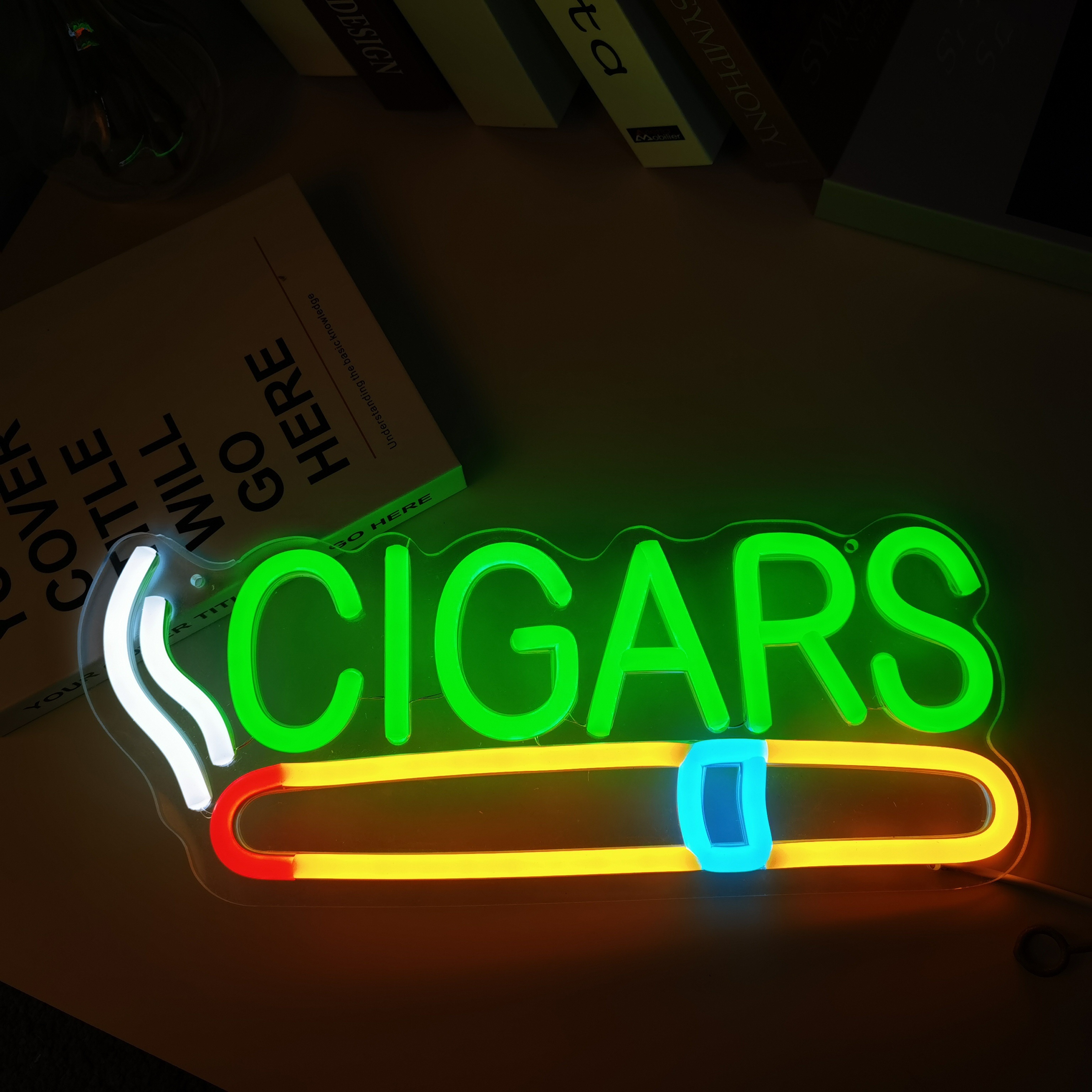 Cigar Shop Neon Sign, For Home – Home Bar Lounge recenzja i cena