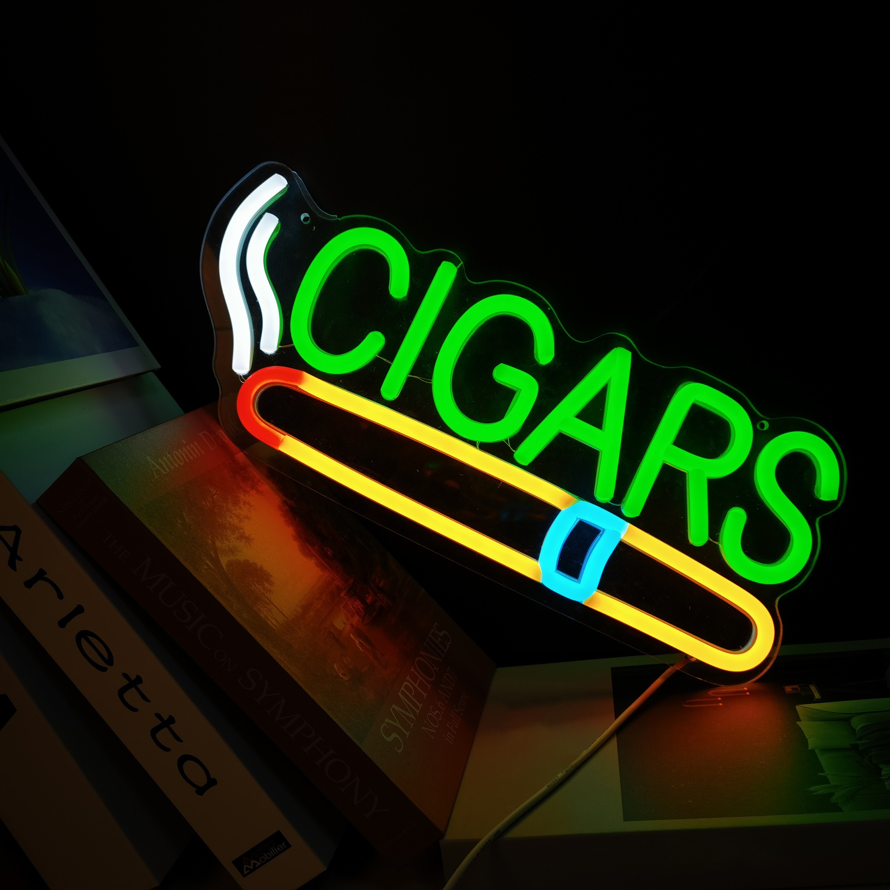 Cigar Shop Neon Sign, For Home – Home Bar Lounge recenzja i cena