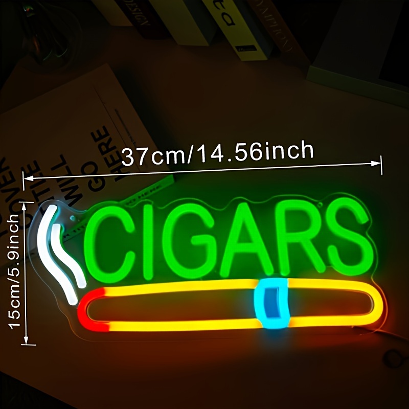 Cigar Shop Neon Sign, For Home – Home Bar Lounge recenzja i cena