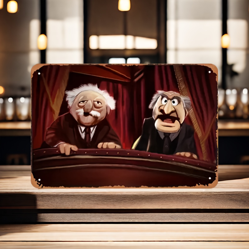 Statler & Waldorf Vintage Meta – Home Bar Cafe recenzja i cena