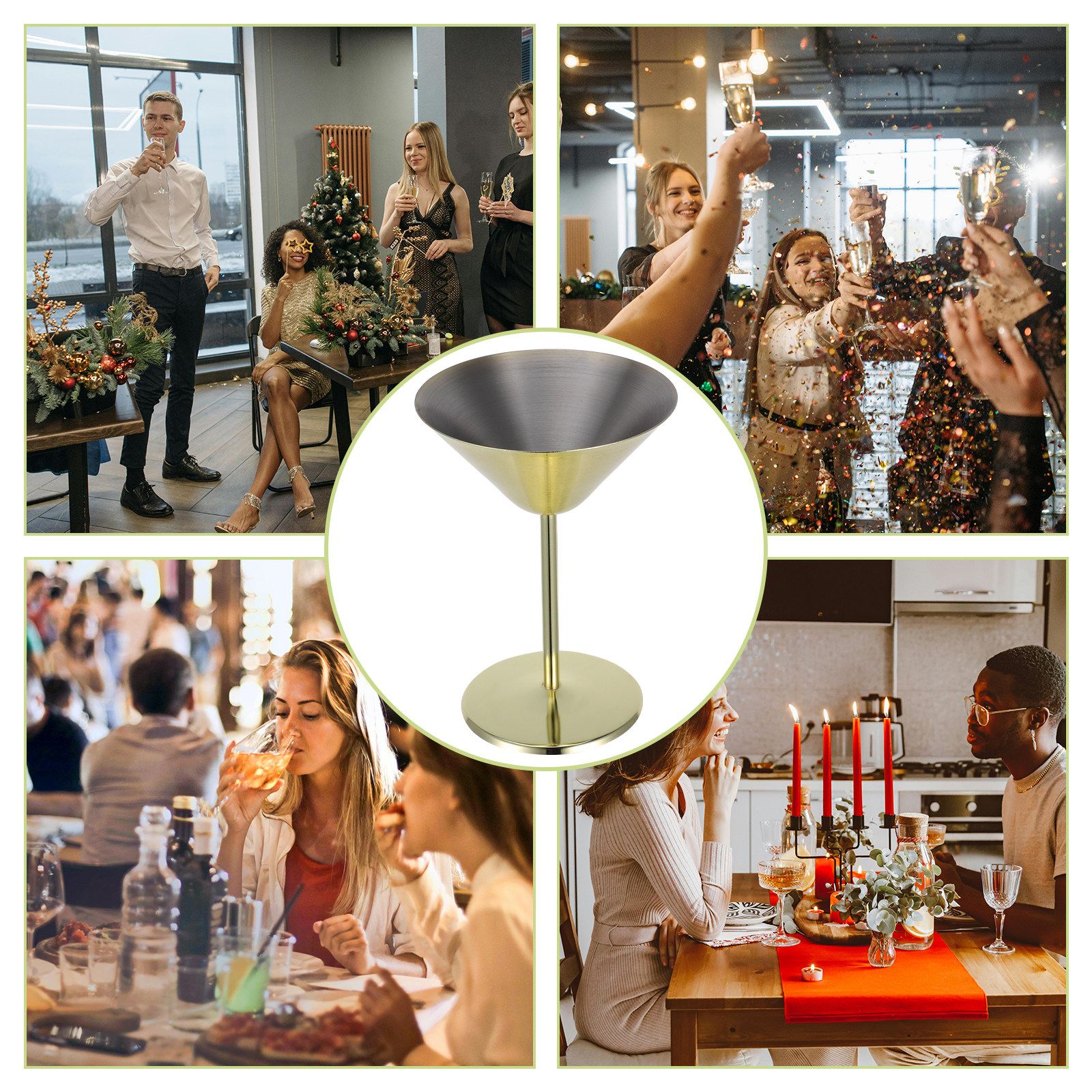 Stainless Steel Cocktail Cup P – Home Bar Lounge recenzja i cena