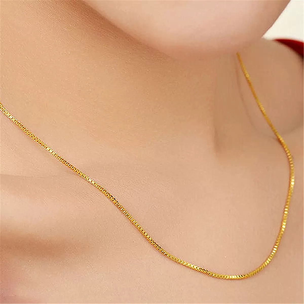 925 Sterling Silver Necklace G – Bar Cart Gold recenzja i cena