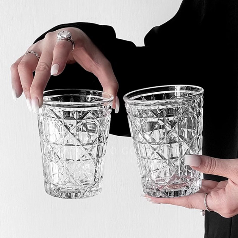 2pcs 310ml Vintage Diamond Pat – Old Fashioned Glass recenzja i cena