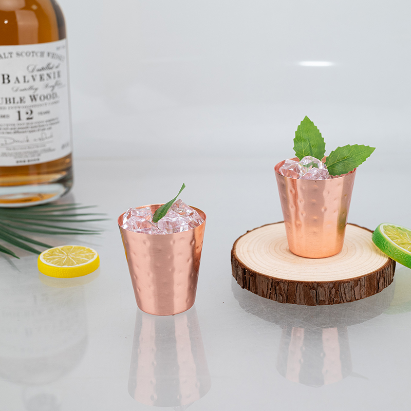 3Pcs New 60ml 100% Copper Cups – Mule Copper Mug recenzja i cena