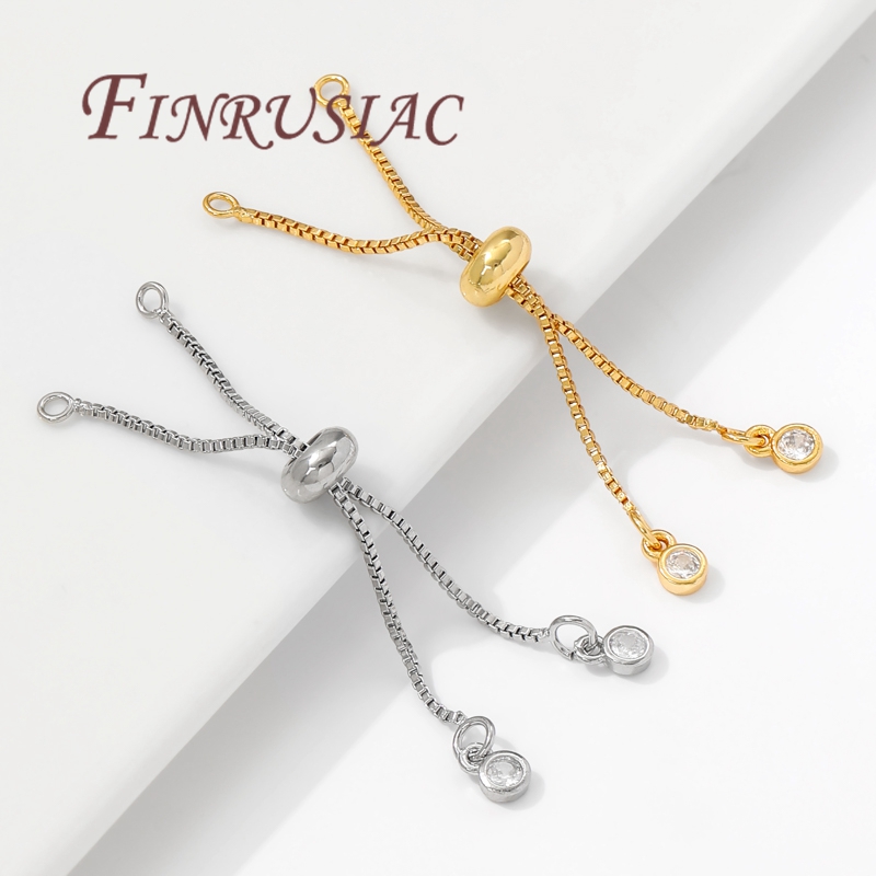 18K Gold Plated Box Chain Exte – Bar Cart Gold recenzja i cena