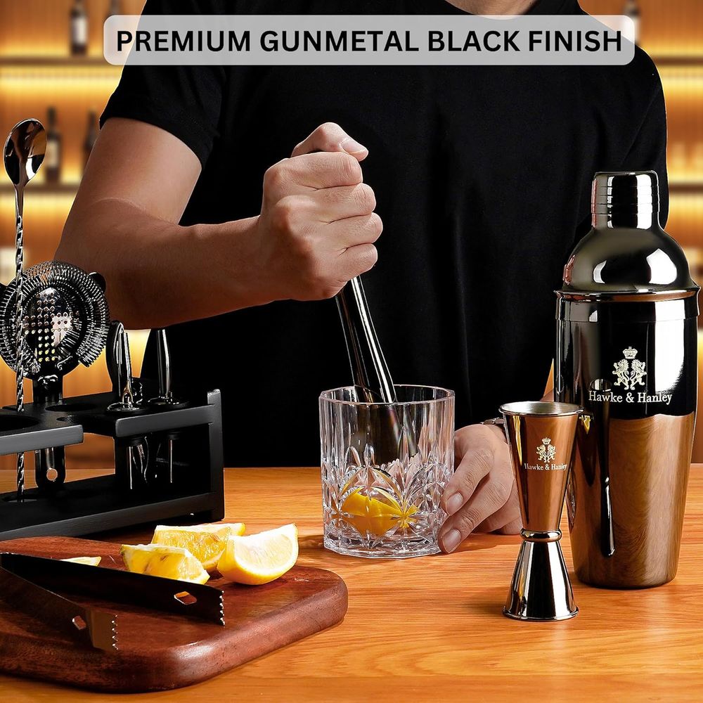 Cocktail Shaker Bar Set with i – Cocktail Recipe Book recenzja i cena