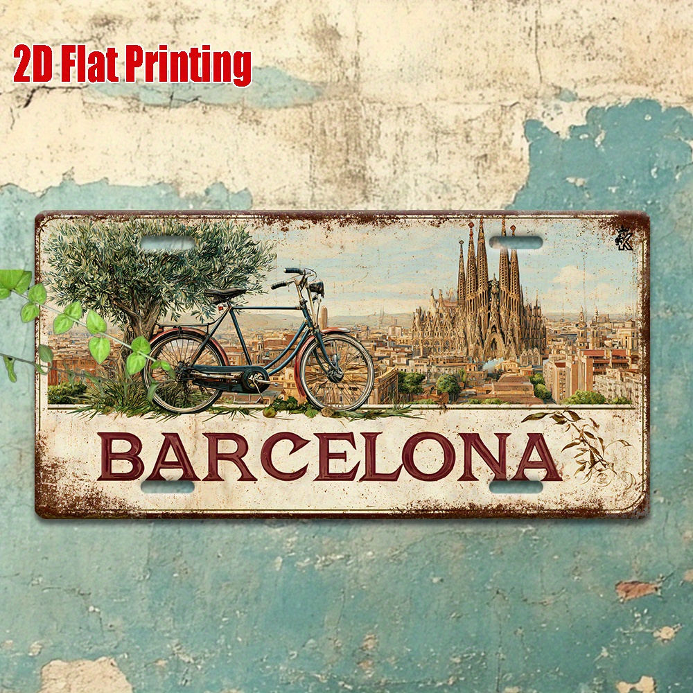 2D Flat, 1 Piece Vintage Metal – Home Barcelona recenzja i cena
