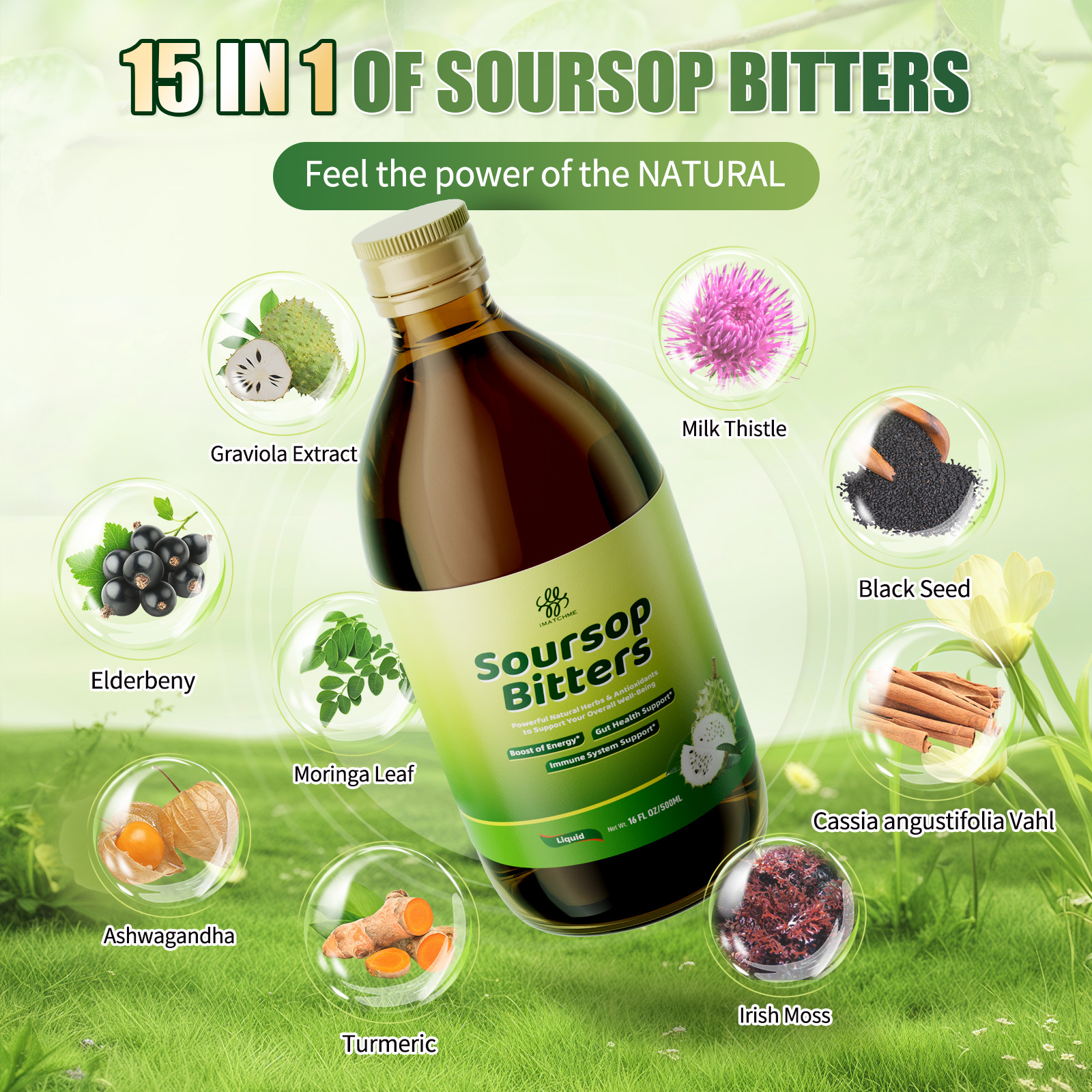 Soursop Bitters - Natural Orga – Bitters Bottle Set recenzja i cena
