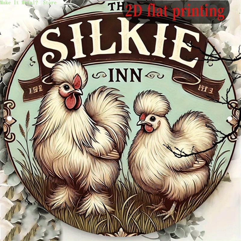 Vintage The Silkie Inn Round T – Home Bar Accessories recenzja i cena