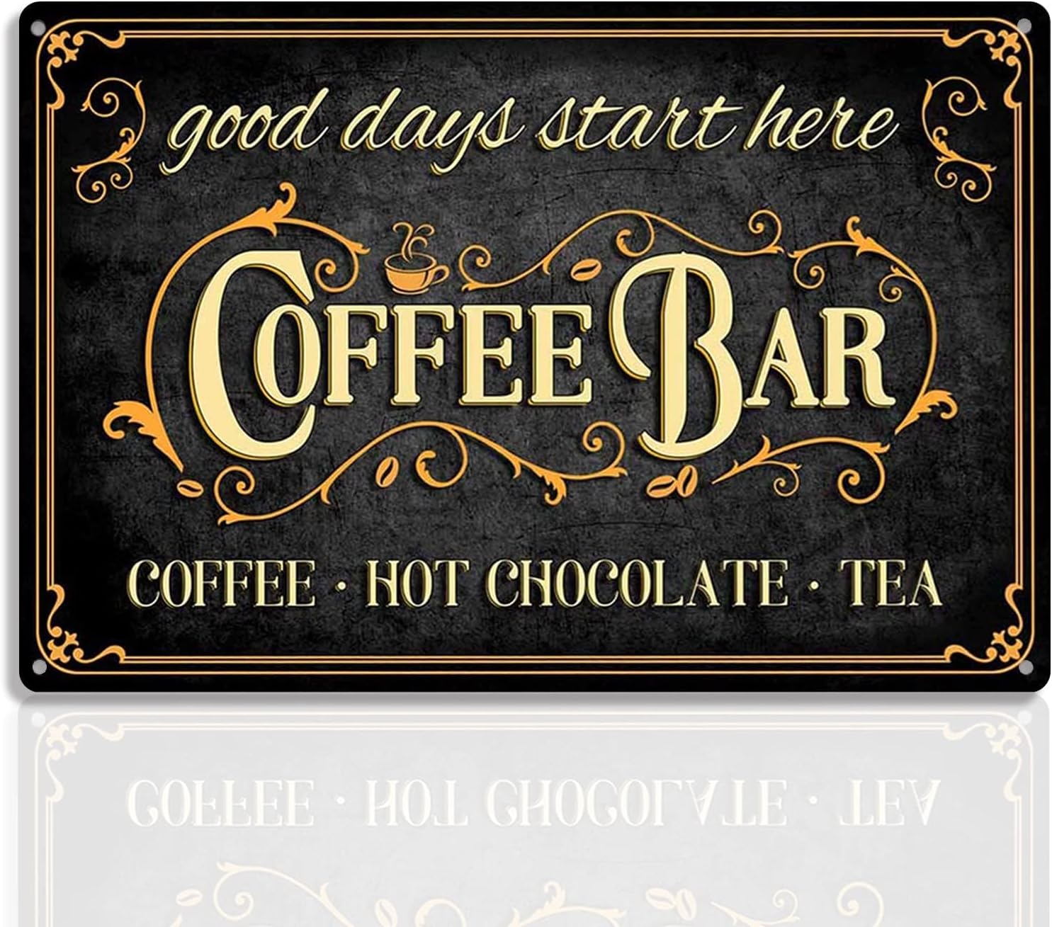 u1,Coffee Bar Sign Hot Chocola – Home Bar And Coffee recenzja i cena