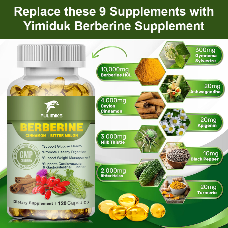 Berberine Capsules + Ceylon Ci – Bitters Bottle Set recenzja i cena