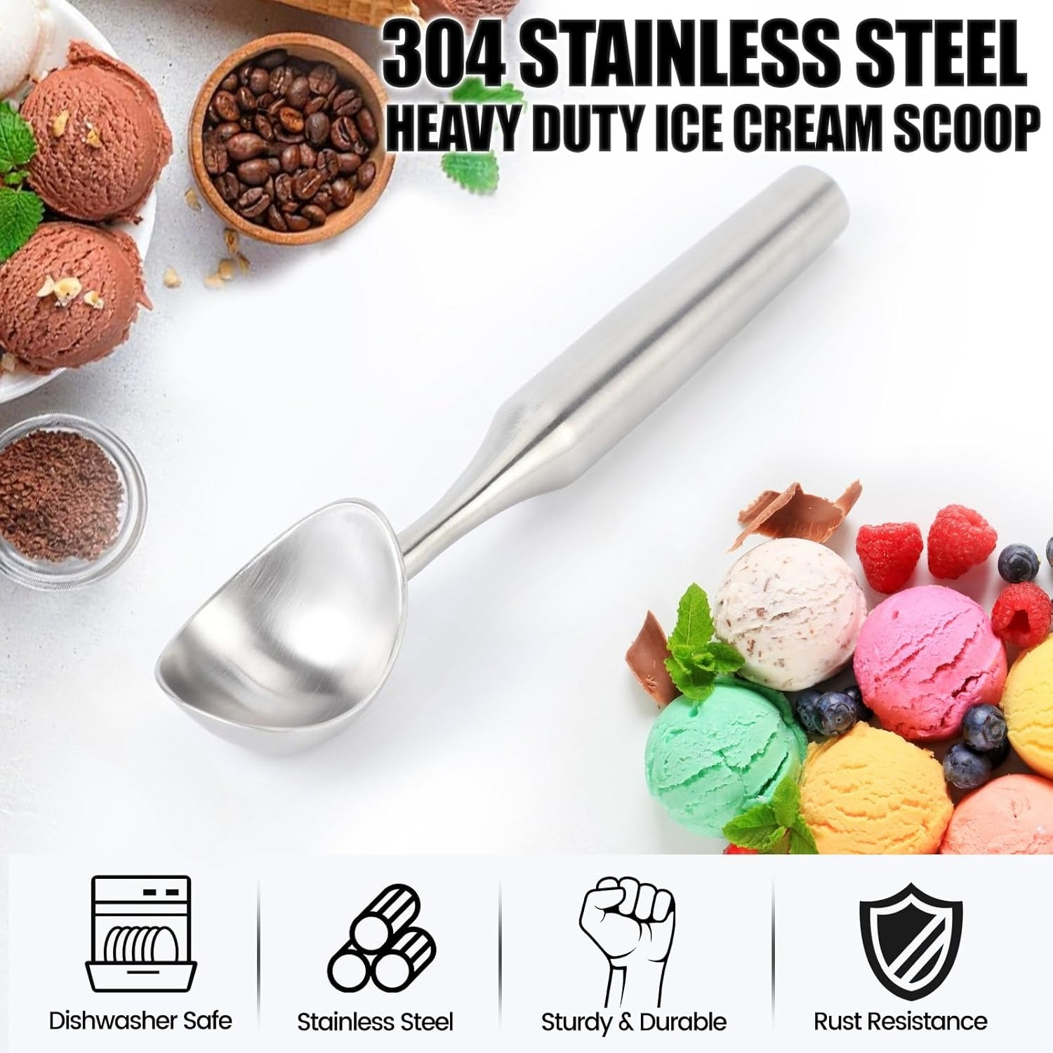 304 Stainless Steel Ice Cream  – Ice Pick Pick recenzja i cena