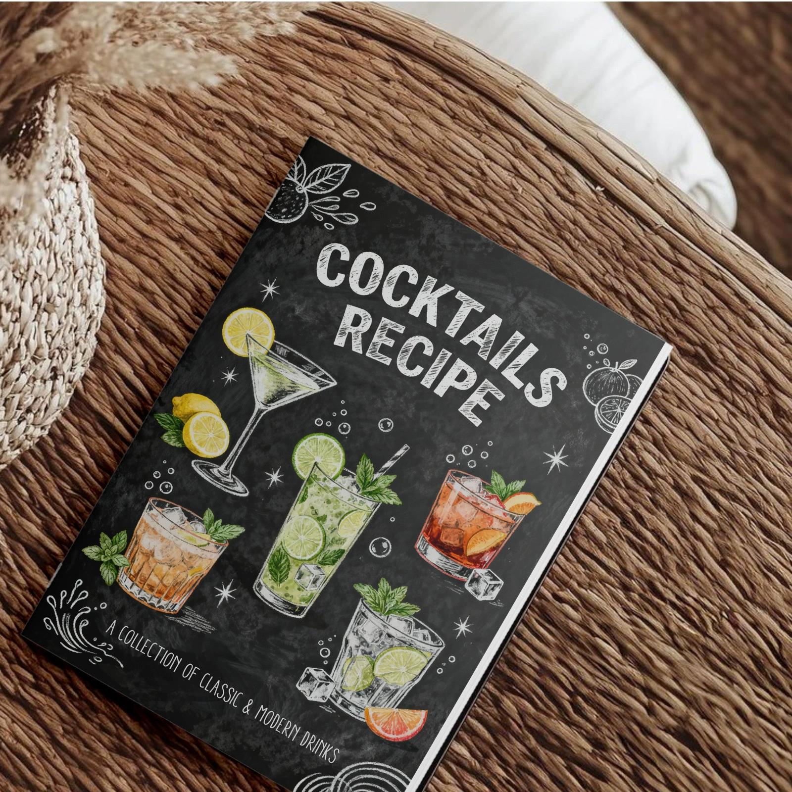 Classic And Modern Cocktails R – Cocktail Recipe Book recenzja i cena