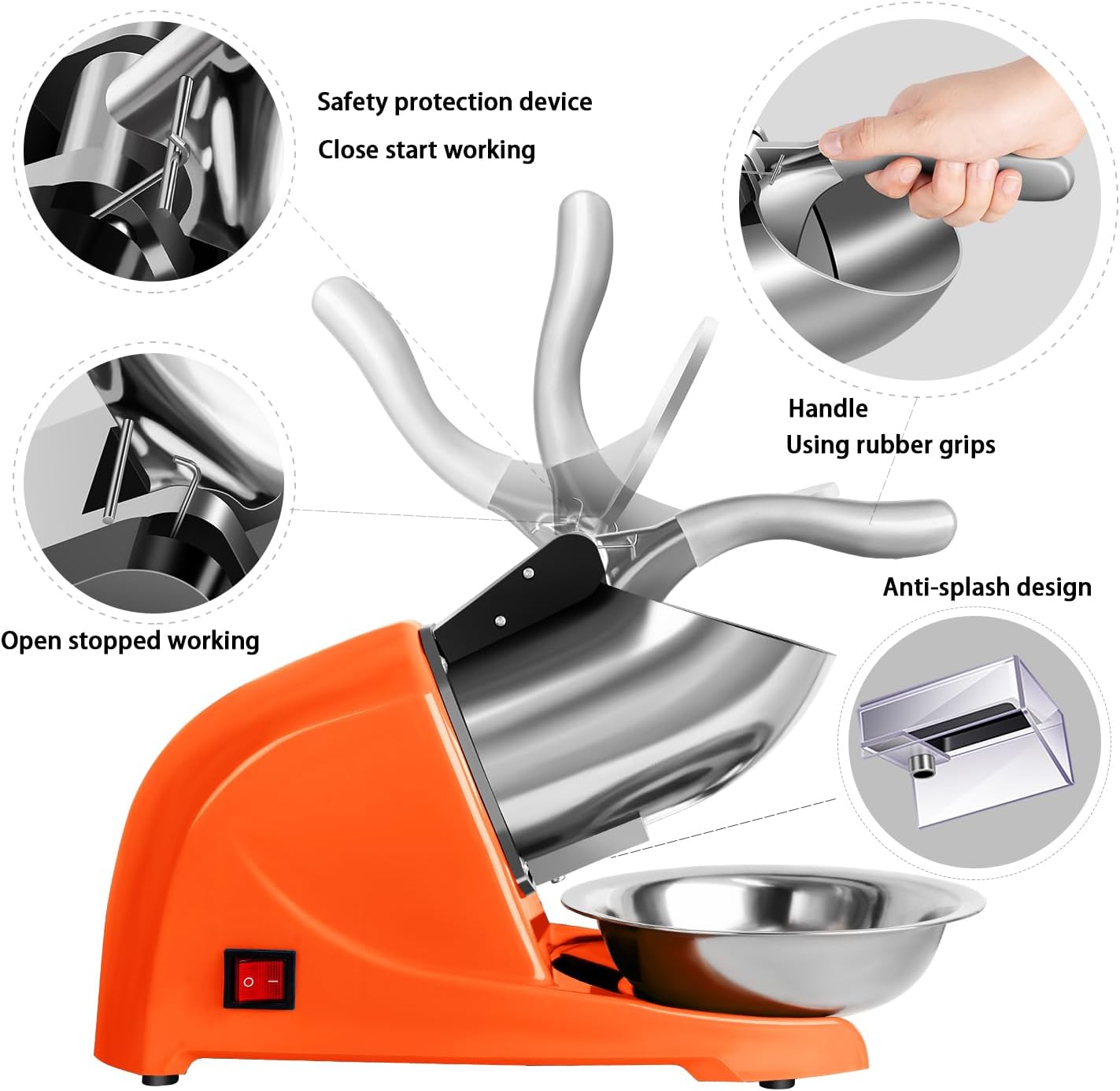 4-Blades Ice Shaver, Electric  – Ice Pick Pick recenzja i cena
