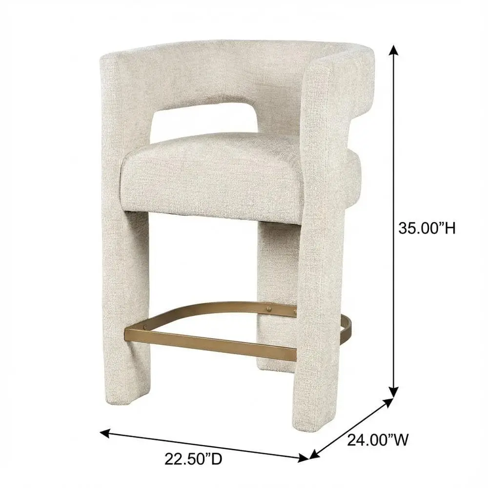 Gwen Natural Upholstered Count – Home Bar Seating recenzja i cena