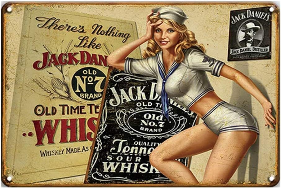 n1,Vintage Metal Tin Sign Whis – Home Bar And Coffee recenzja i cena