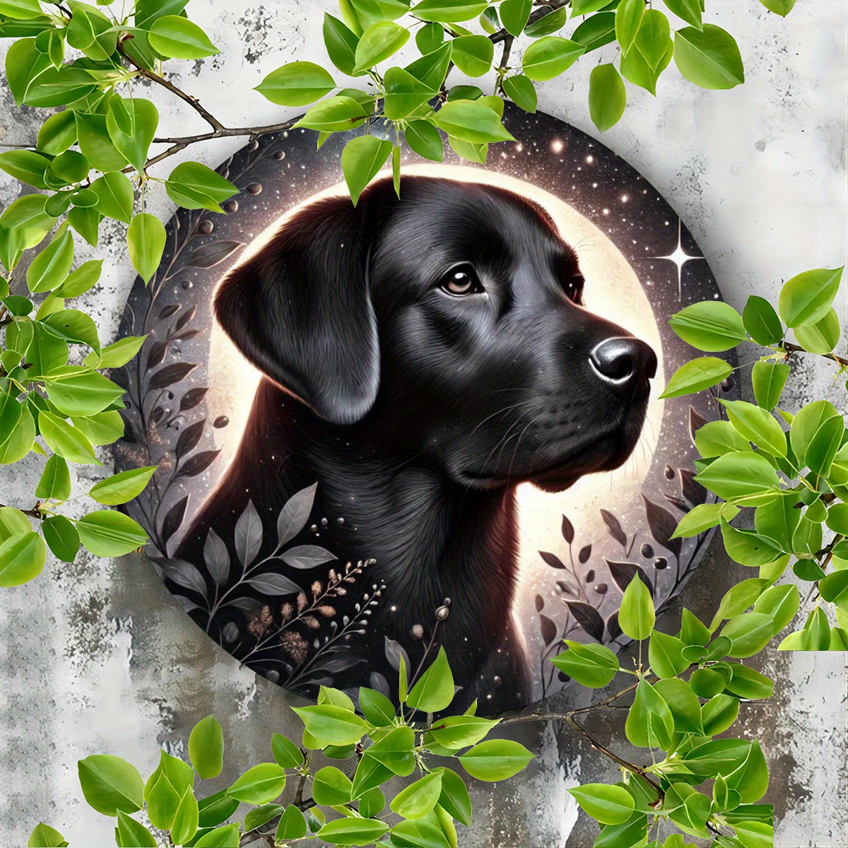 Charming Black Labrador and Ki – Home Bar And Kitchen recenzja i cena
