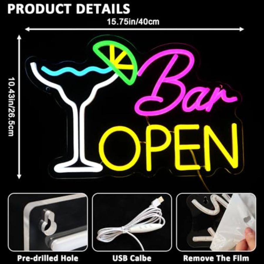 Sign for Business, Neon Open S – Home Bar And Coffee recenzja i cena