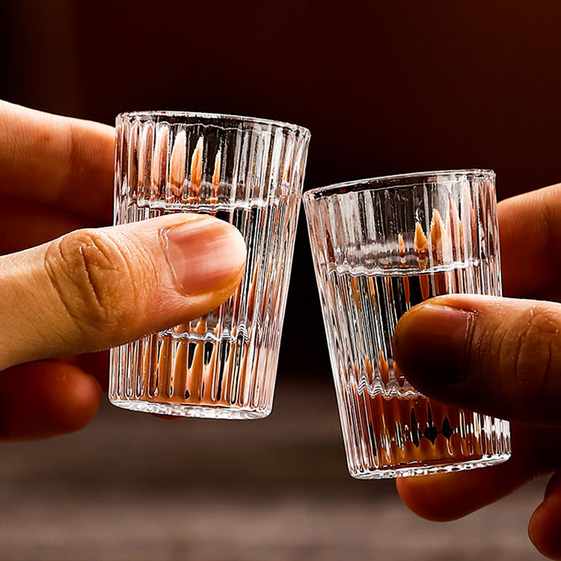 6pcs Set 20ml Striped Foreign  – Old Fashioned Glass recenzja i cena