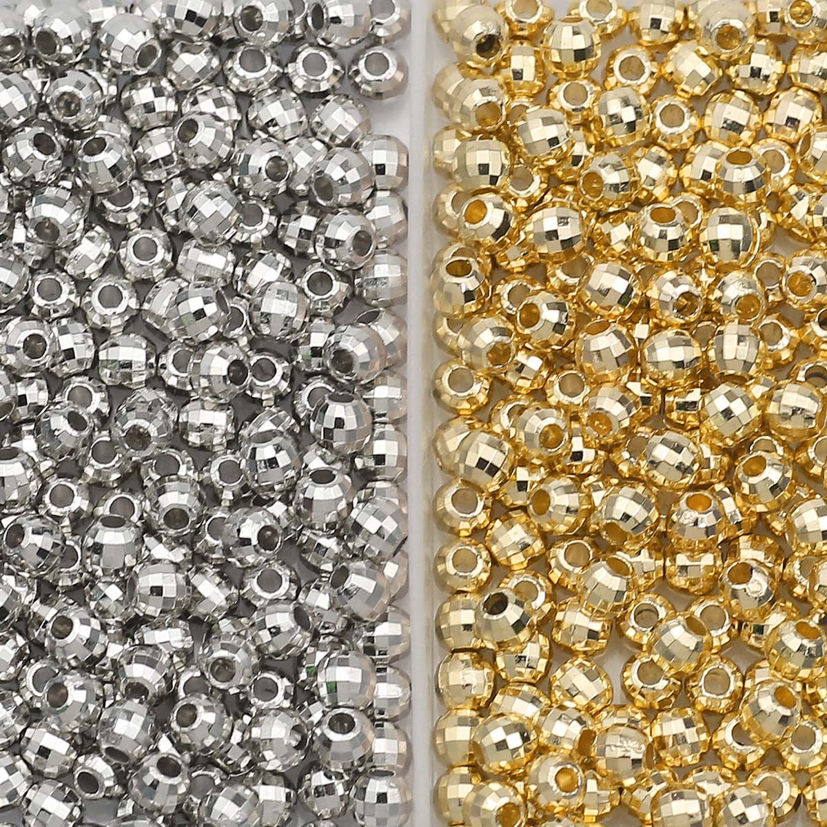 200PCS 4MM faceted round Loose – Bar Cart Gold recenzja i cena