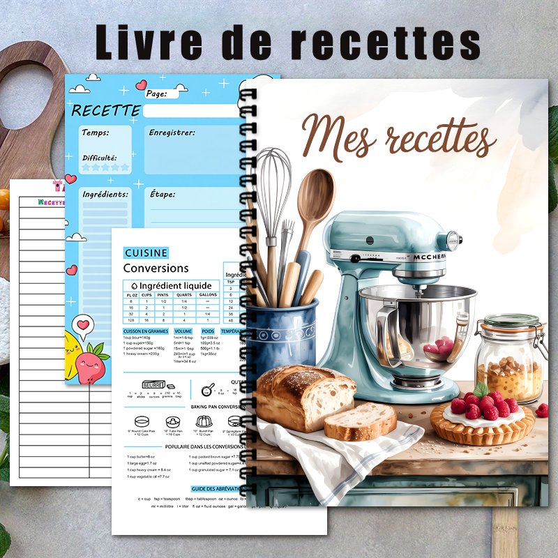 French recipe book, personal r – Cocktail Recipe Book recenzja i cena