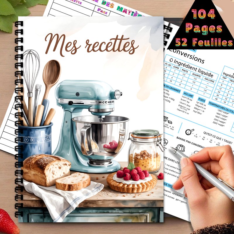 French recipe book, personal r – Cocktail Recipe Book recenzja i cena