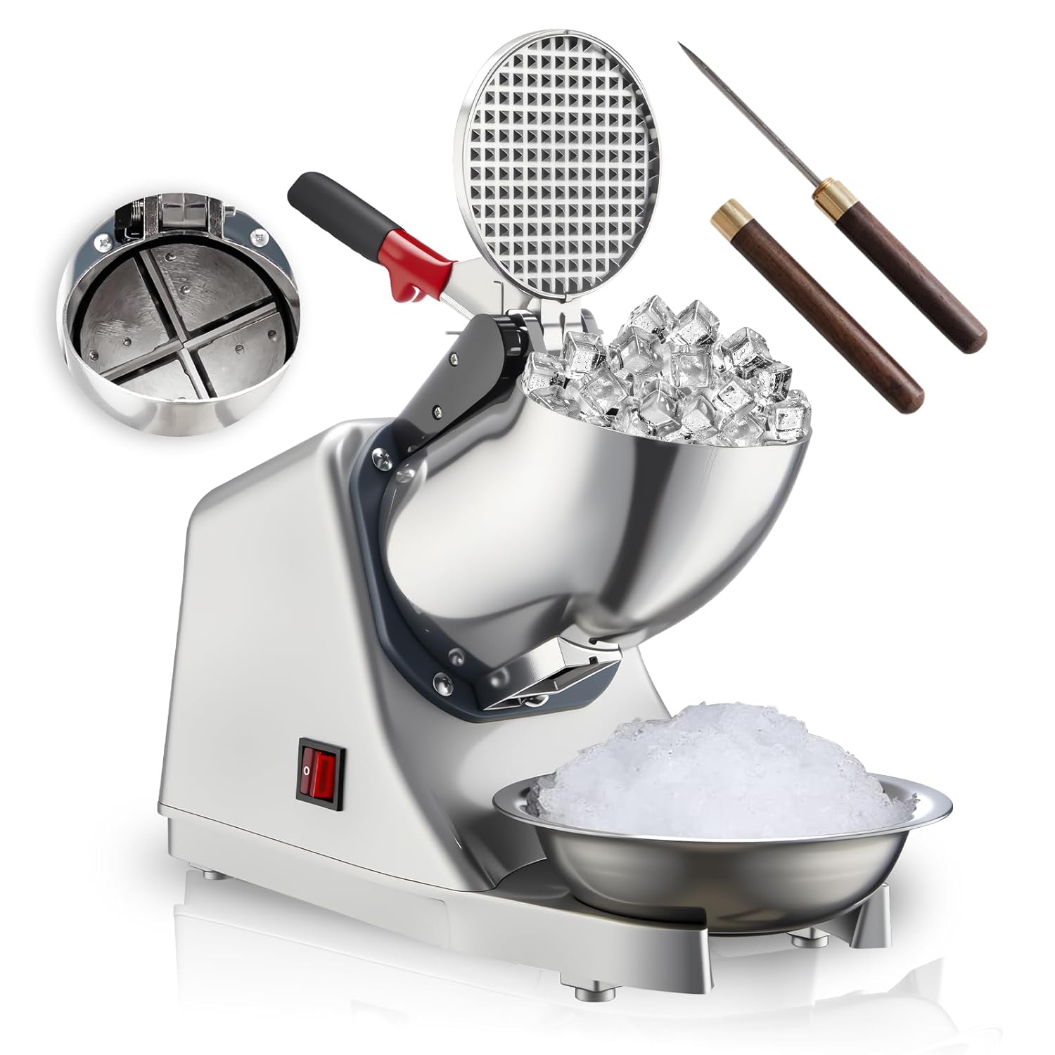 300W Electric Ice Shaver, 143l – Ice Pick Pick recenzja i cena