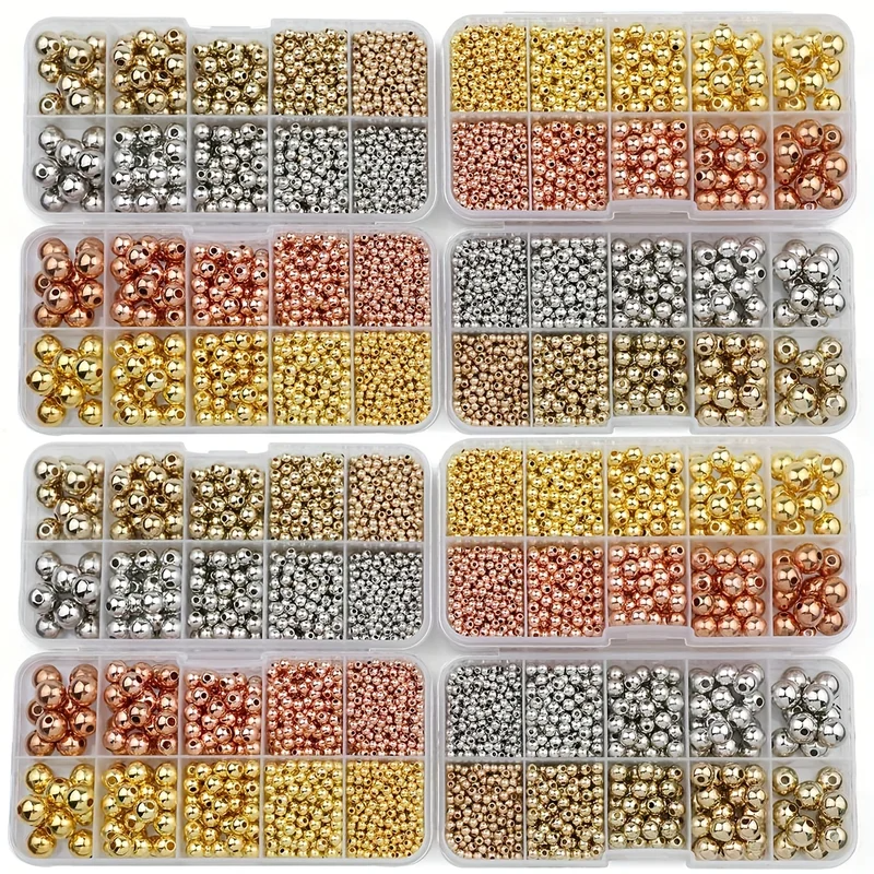950PCS CCB 3/4/6/8/10MM Gold S – Bar Cart Gold recenzja i cena
