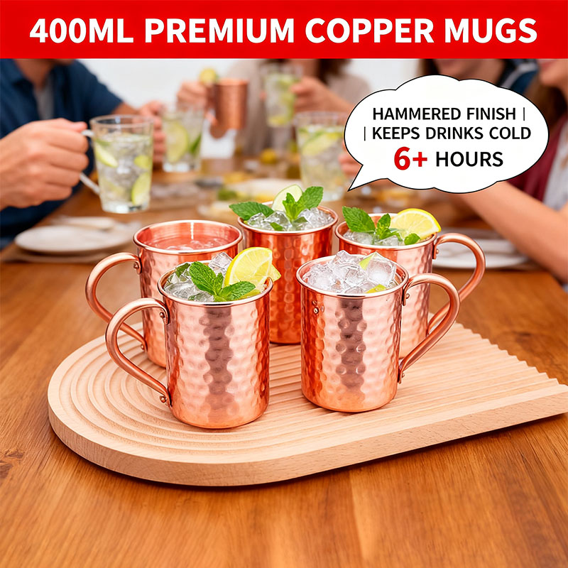 New 100% Copper Cups Pure Soli – Mule Copper Mug recenzja i cena