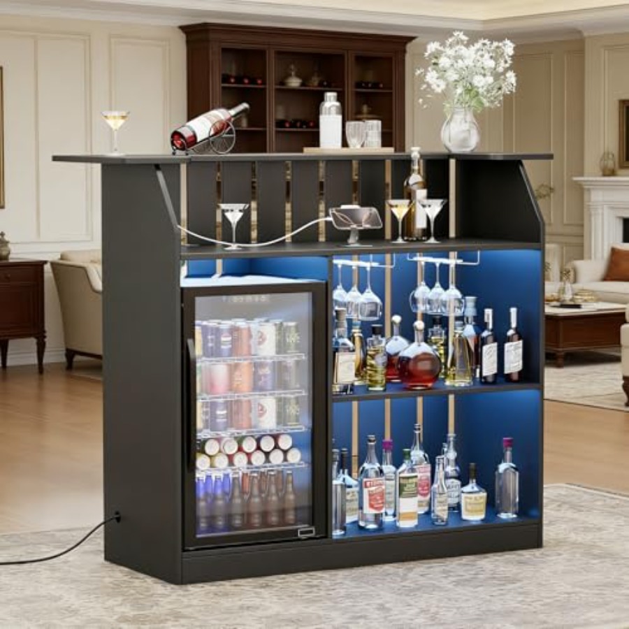U-Shape Bar Table for home bar – Home Bar And Fridge recenzja i cena