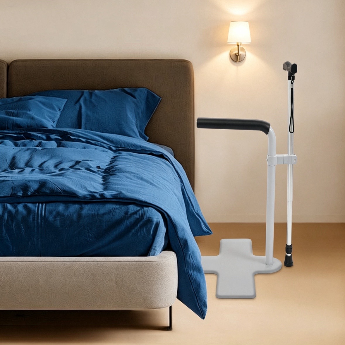 Grey White Carbon Steel Bed So – Home Bar Stand recenzja i cena