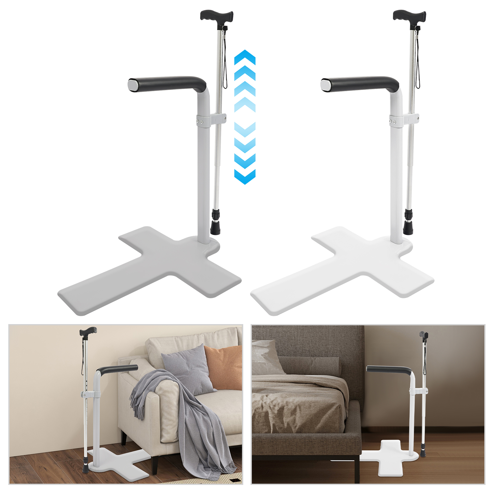 Grey White Carbon Steel Bed So – Home Bar Stand recenzja i cena