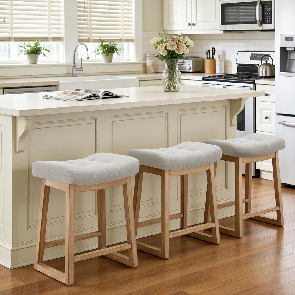 Set of 3, 24 Upholstered Count – Home Bar And Counter recenzja i cena