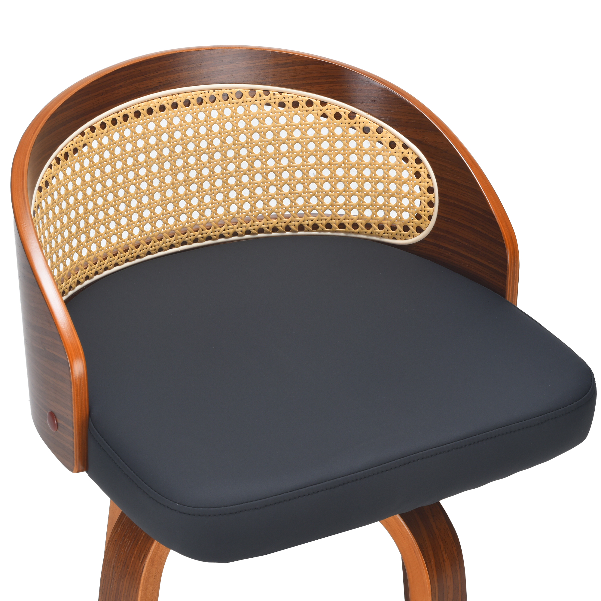Set of 2 Swivel Bar Stools, Mo – Home Bar Seating recenzja i cena