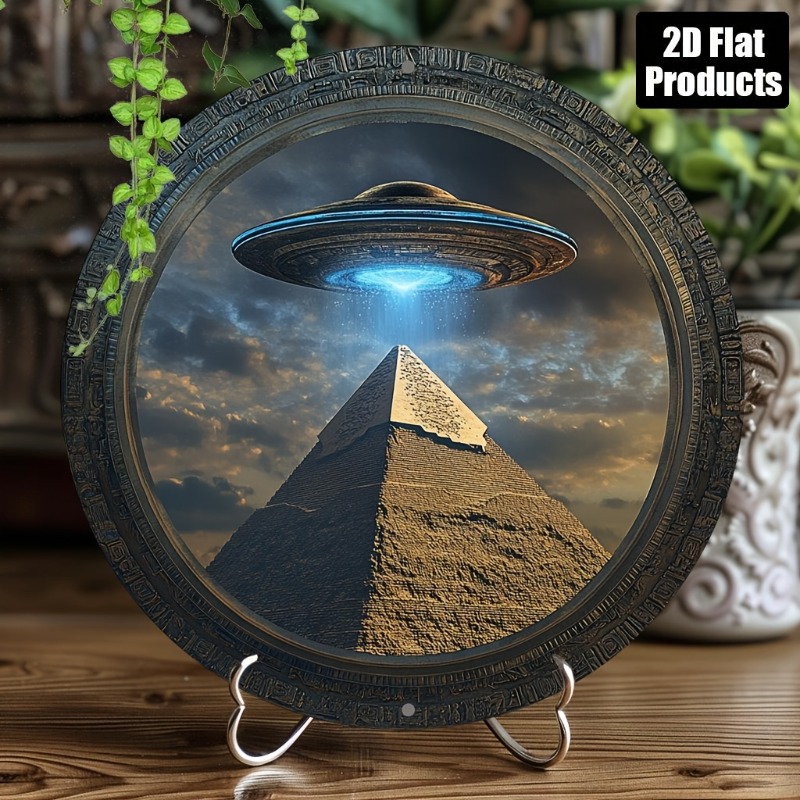 Pyramid UFO Theme Round Alumin – Home Bar Cafe recenzja i cena