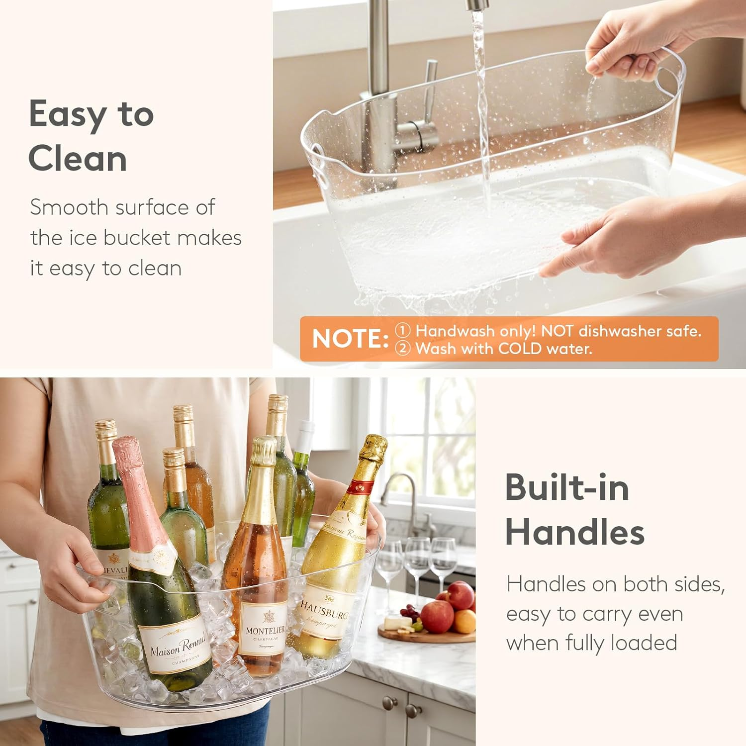 Lifewit 2 Pack 11.5L Clear Pla – Home Bar Accessories recenzja i cena
