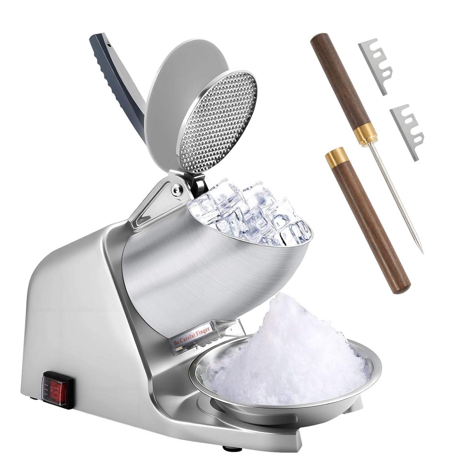186lbs/h Dual Blade Ice Shaver – Ice Pick Pick recenzja i cena