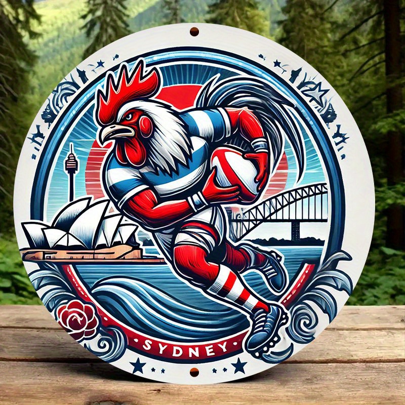 A vibrant Sydney Roosters wall – Home Bar Sydney recenzja i cena
