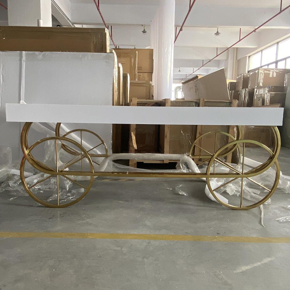 Custom Event Candy Cart with G – Bar Cart Gold recenzja i cena