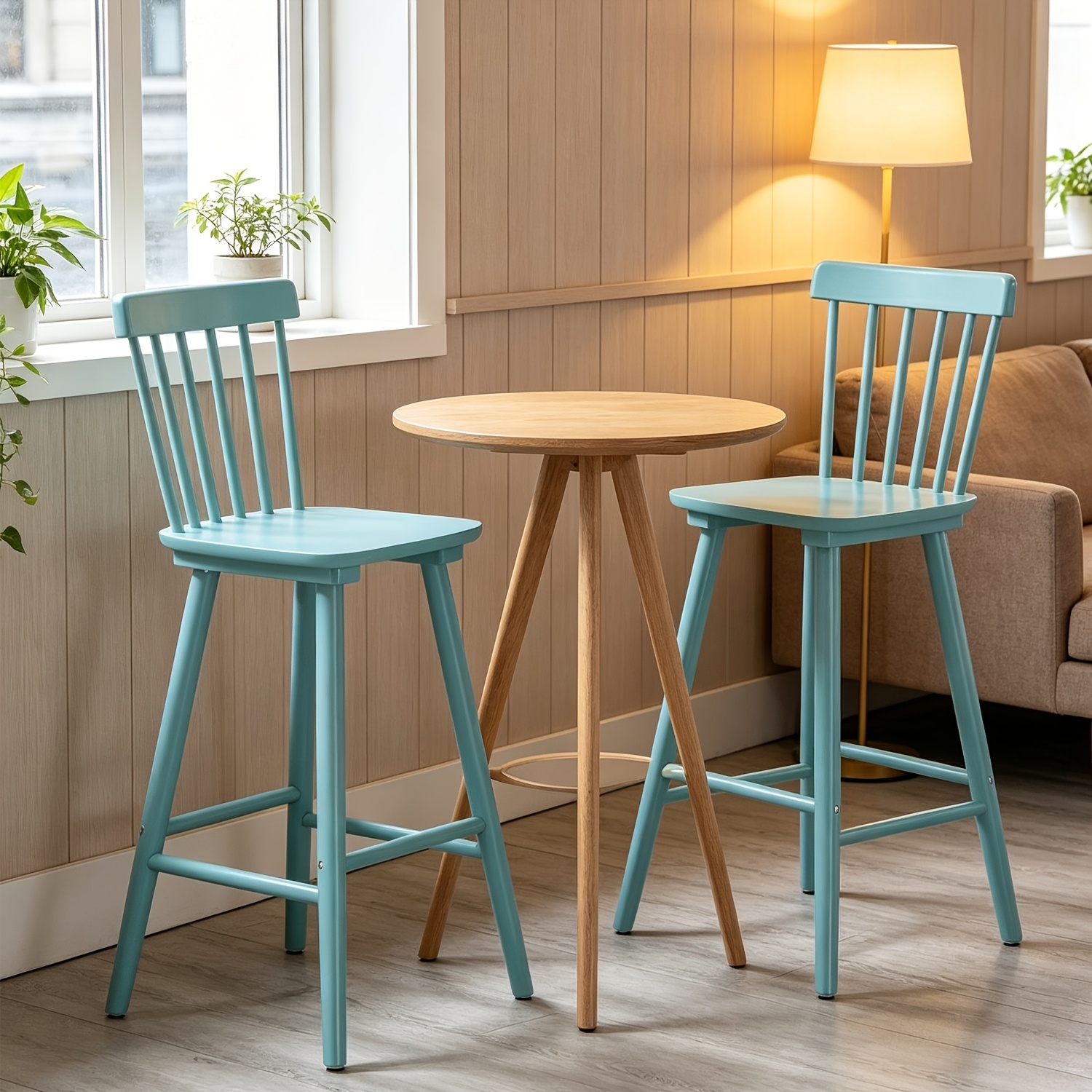 Bar Stools Set of 2, 26 Inch C – Home Bar And Counter recenzja i cena