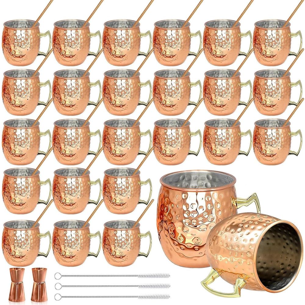 Moscow Mule Copper Mugs- Set o – Mule Copper Mug recenzja i cena