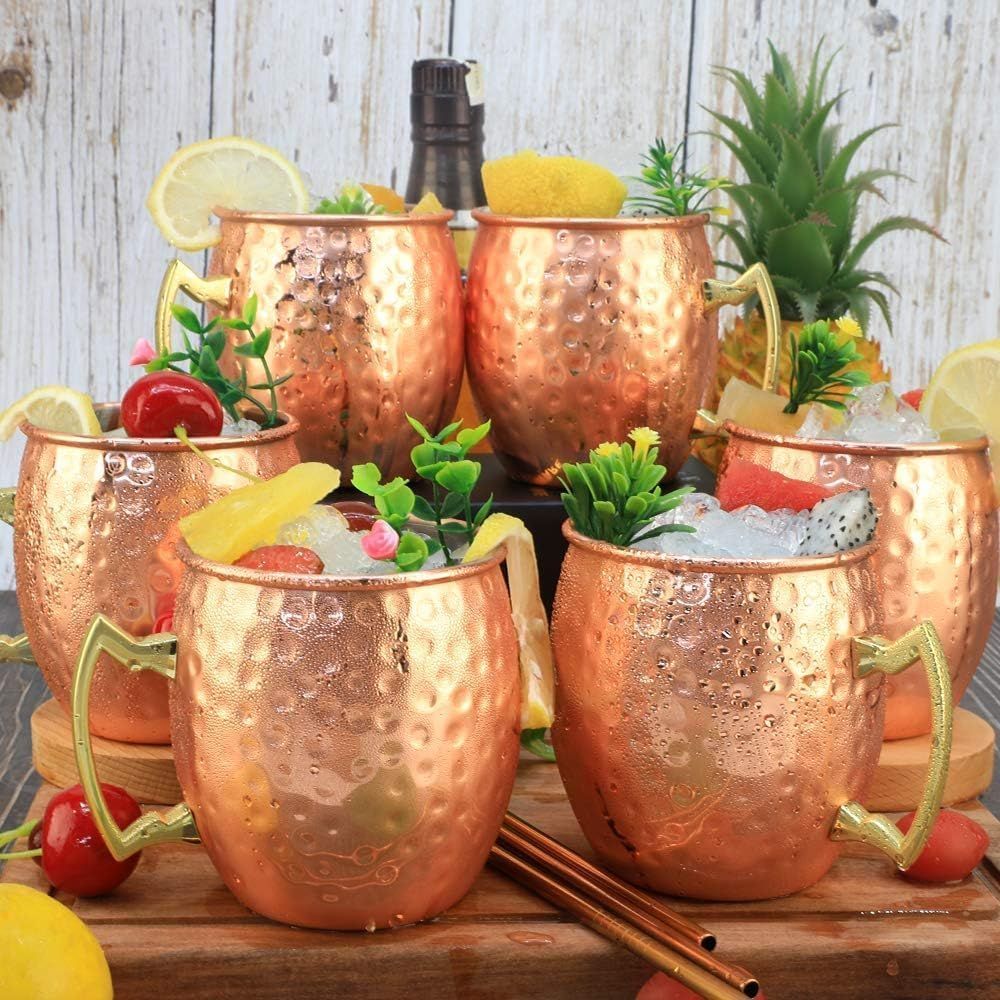 Moscow Mule Copper Mugs- Set o – Mule Copper Mug recenzja i cena