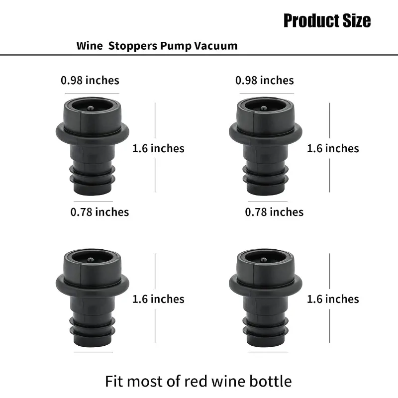 Wine Saver Vacuum Stoppers,Vac – Speed Pourer Cap recenzja i cena