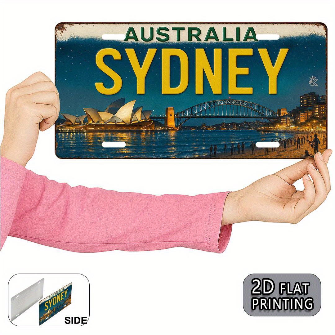 Australia Sydney License Plate – Home Bar Sydney recenzja i cena