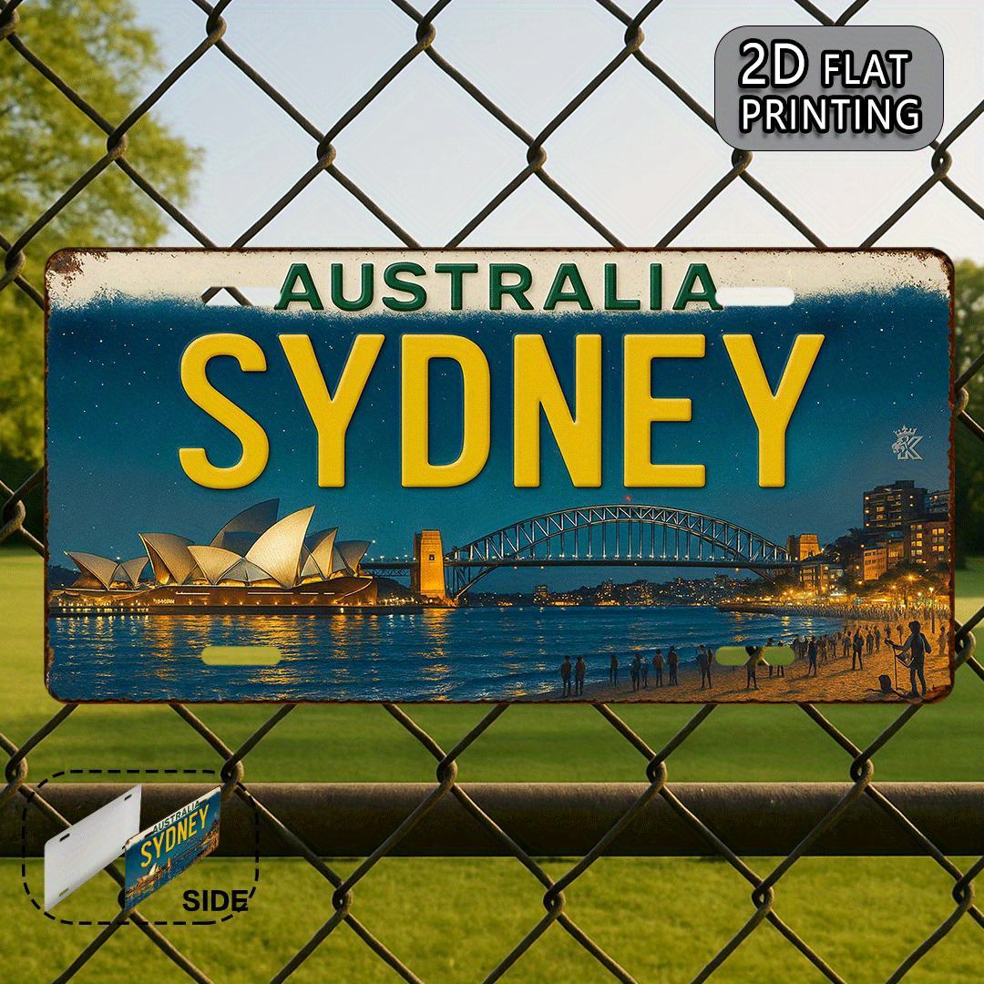 Australia Sydney License Plate – Home Bar Sydney recenzja i cena