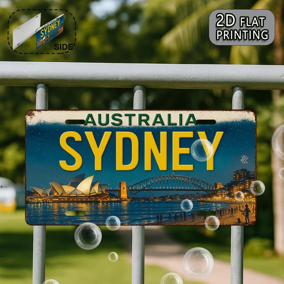 Australia Sydney License Plate – Home Bar Sydney recenzja i cena
