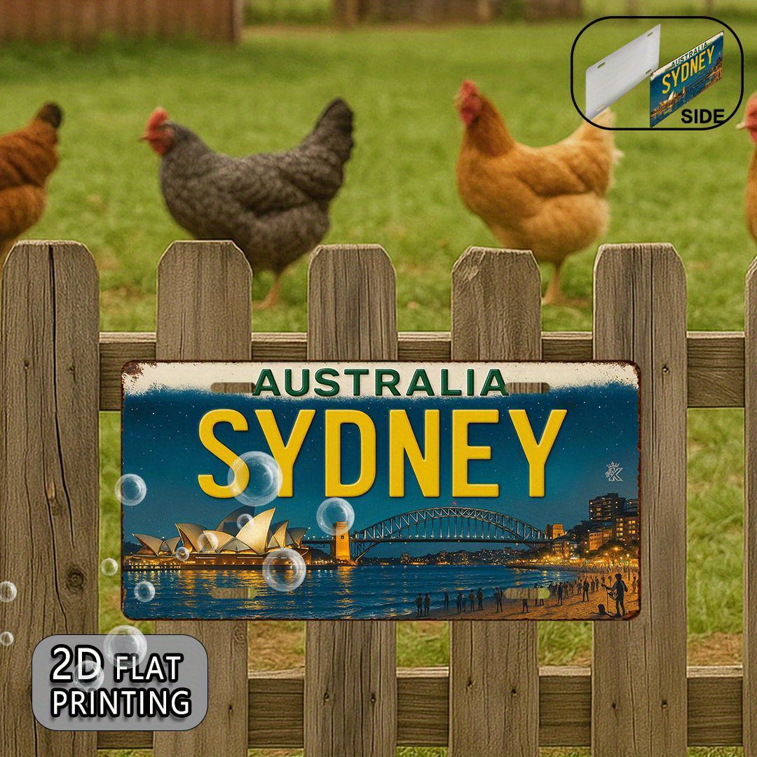 Australia Sydney License Plate – Home Bar Sydney recenzja i cena