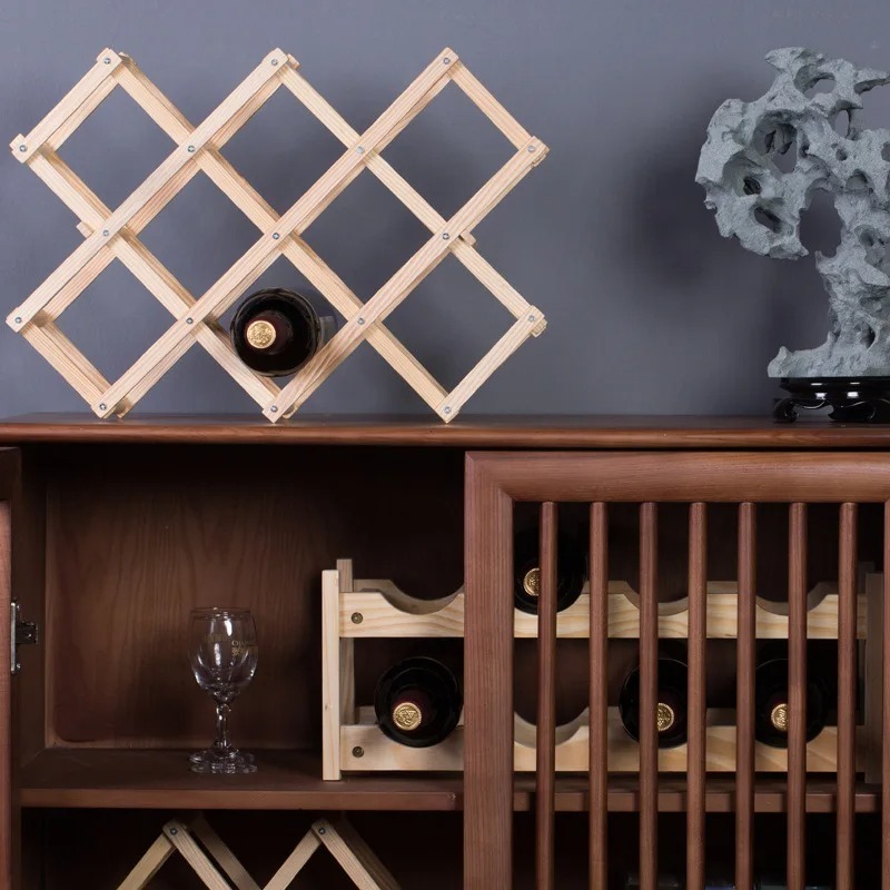 Stackable Wine Storage Shelves – Home Bar Shelves recenzja i cena